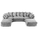 Bishop U Shape Corner Sofa Scatter Back - MNS (MY NEW SOFA) LTD