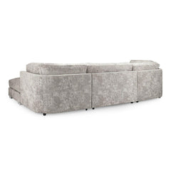 Bishop U Shape Sofa High Back Truffle