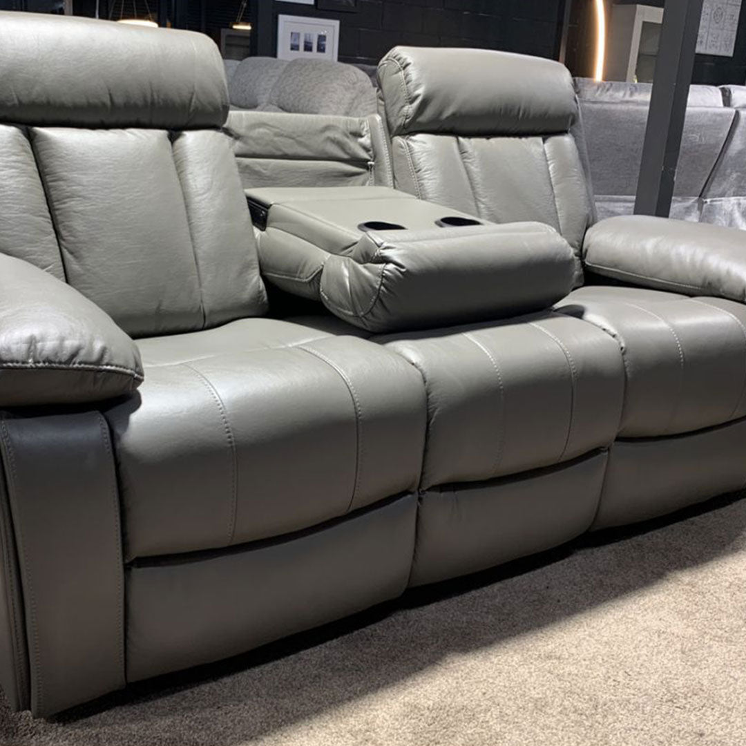 Vancouver Leather Recliner Sofa 3+2 Seater