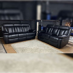 Vancouver Leather Recliner Sofa 3+2 Seater