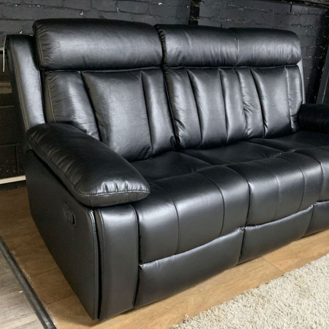 Vancouver Leather Recliner Sofa 3+2 Seater