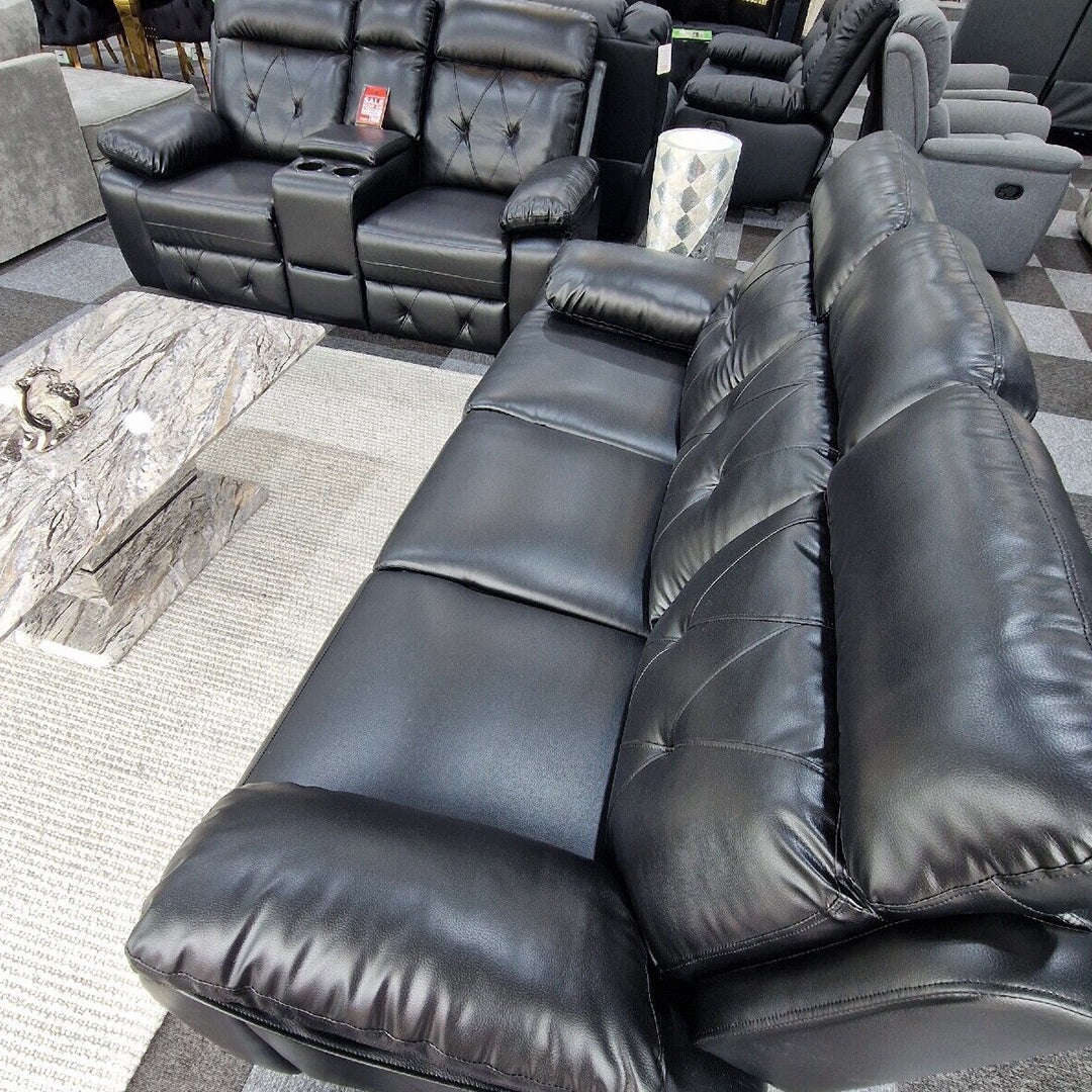 Parada Leather Recliner Sofa 3+2 Seater