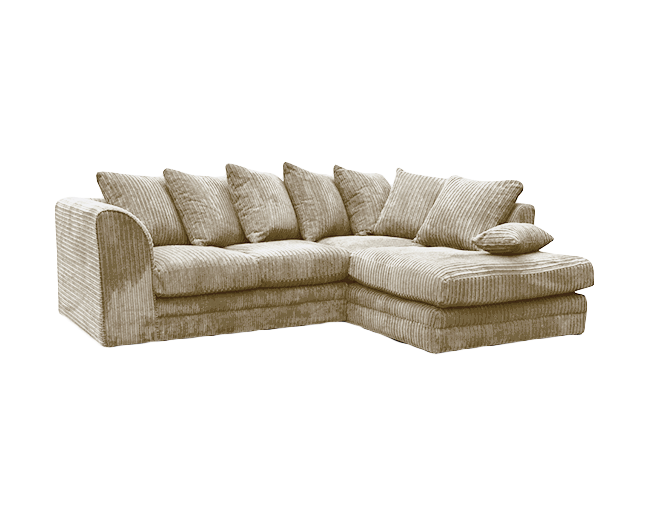 Seal Jumbo Cord 4 seater Right Sofa