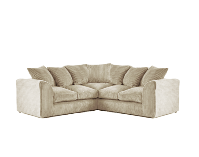 Camel Jumbo Cord 5 seater Sofa