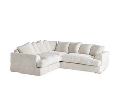 Mink Jumbo Cord 5 seater Sofa