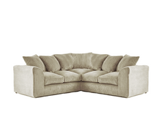 Mink Jumbo Cord 5 seater Sofa