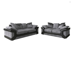 Dark gry jumbo Cord 2+3 seater