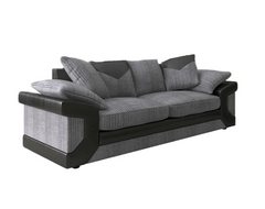Dark gry jumbo Cord 3 seater