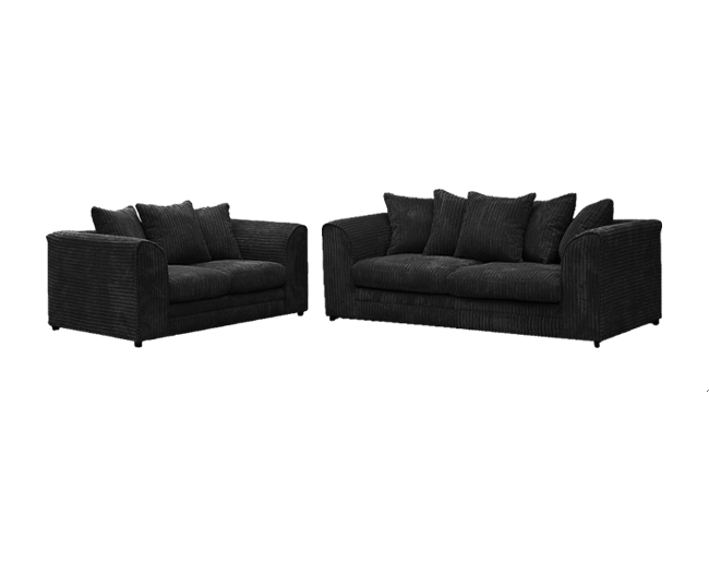 Camel Jumbo Cord 2+3 seater Sofa