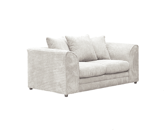 Beige Jumbo Cord  2 seater Sofa