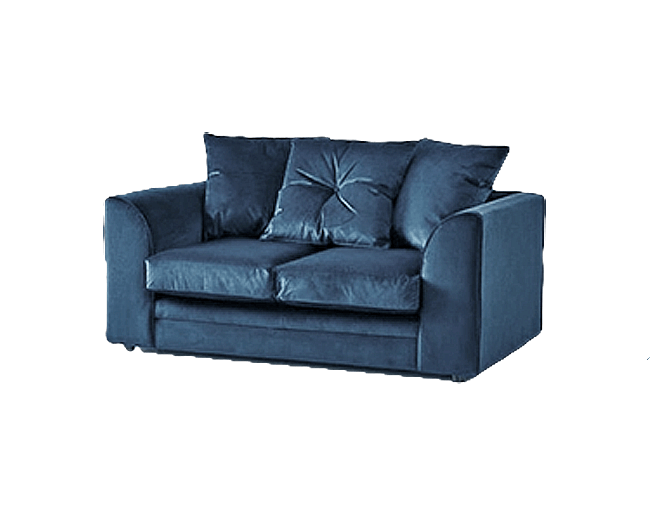 Sky Plush Velvet  2 Sofa
