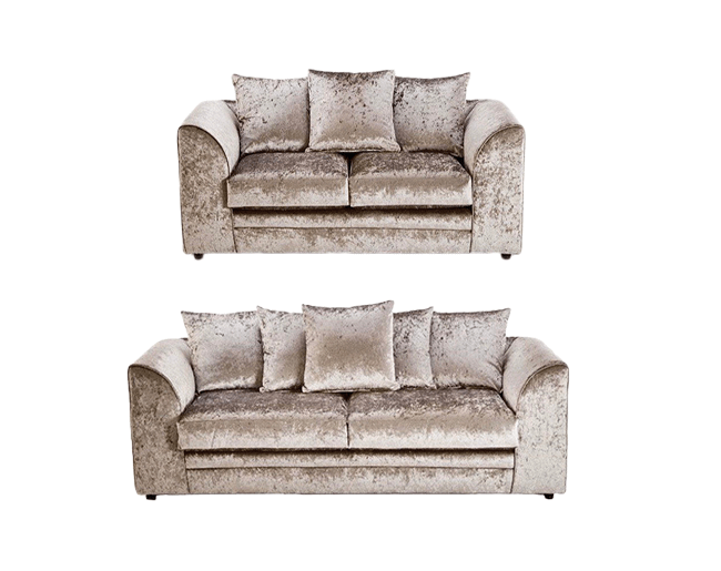 Dylan Crushed Velvet  3+2  seater Sofa