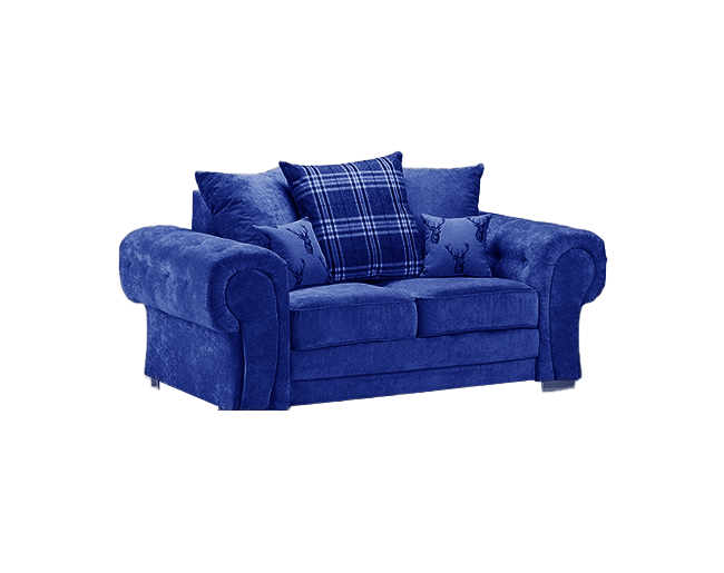 Dark blue  VERONA Sofa 2 SEATER SOFA