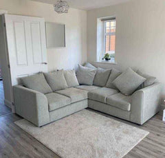 Creamy shannel 5 seater dual arm   Sofa