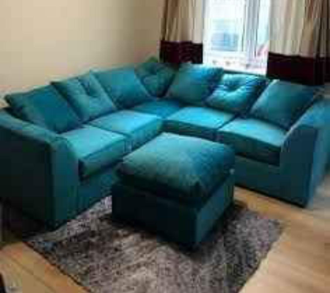 Creamy shannel 5 seater dual arm   Sofa