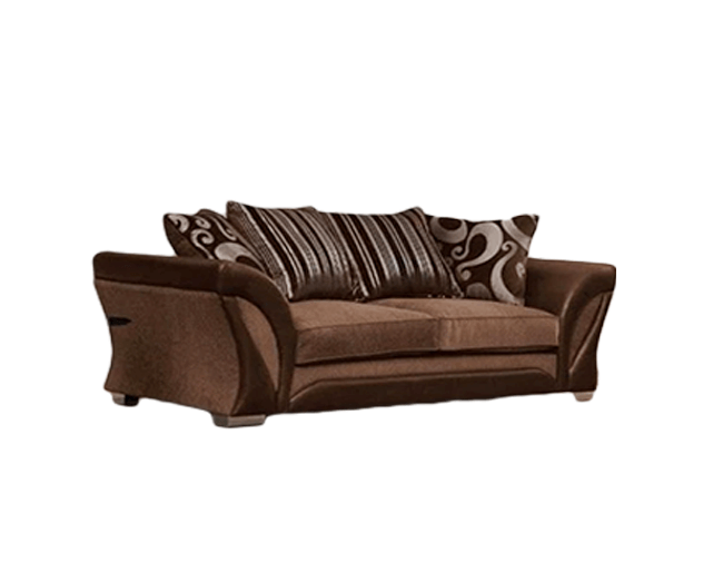 Brown Shannon 3 seater sofa